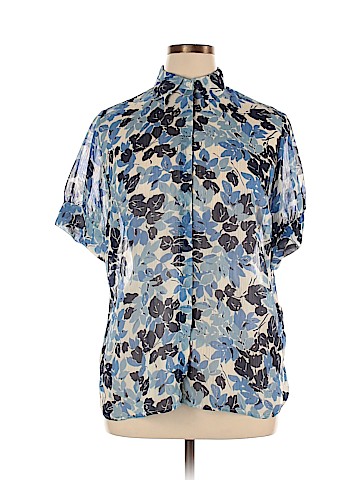 Chaps Short Sleeve Blouse (view 1)