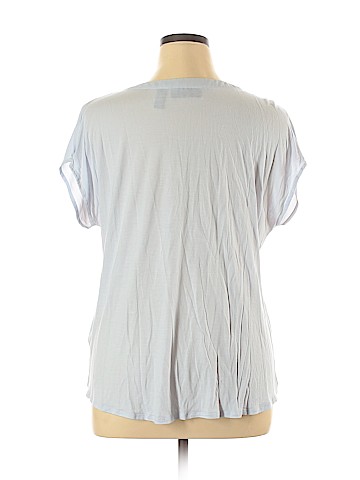 INC International Concepts Short Sleeve Blouse (view 2)