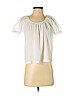 Madewell Ivory Short Sleeve Blouse Size XXS - photo 1