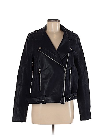 Sugar Lips Faux Leather Jacket (view 1)