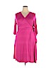 PIPHANY Pink Casual Dress Size 2X - photo 1
