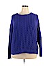 Lands' End 100% Cotton Purple Pullover Sweater Size 2X - photo 1
