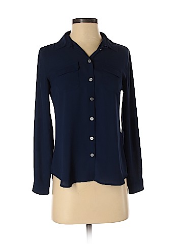 Ann Taylor LOFT Long Sleeve Button-Down Shirt (view 1)