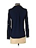 Ann Taylor LOFT 100% Polyester Blue Long Sleeve Button-Down Shirt Size XS (petite) - photo 2