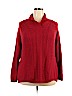 Coldwater Creek Red Pullover Sweater Size 2X - photo 1
