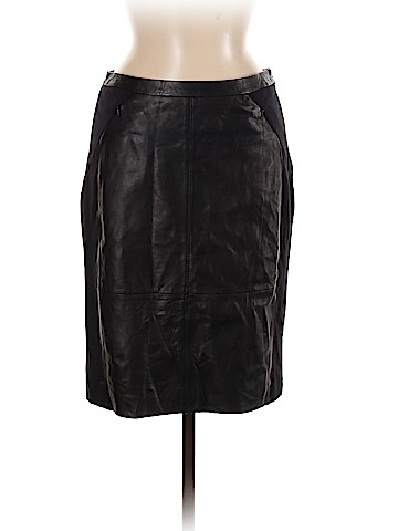 Halogen Leather Skirt (view 1)