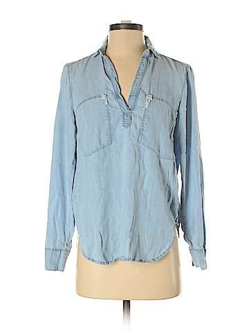 Lou & Grey Long Sleeve Button-Down Shirt (view 1)
