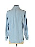 Lou & Grey Blue Long Sleeve Button-Down Shirt Size XS - photo 2