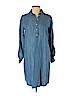 Ann Taylor LOFT 100% Lyocell Blue Casual Dress Size S (petite) - photo 1