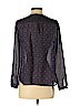 Ann Taylor LOFT 100% Polyester Blue Long Sleeve Blouse Size S (petite) - photo 2