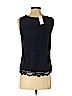Ann Taylor LOFT Blue Sleeveless Blouse Size XS - photo 2