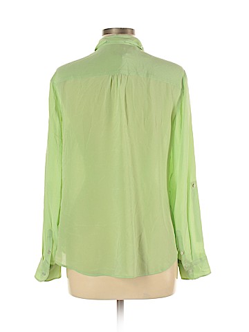 Talbots Long Sleeve Silk Top (view 2)