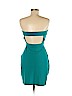 Susana Monaco Teal Cocktail Dress Size M - photo 2