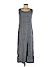 Dana Buchman 100% Linen Blue Casual Dress Size 4 - photo 1