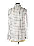 Old Navy 100% Rayon White Long Sleeve Button-Down Shirt Size S - photo 2