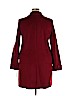 Lauren by Ralph Lauren Burgundy Wool Coat Size 18 - photo 2