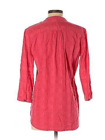 Sundance 3/4 Sleeve Button-Down Shirt (view 2)