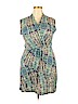 Nic + Zoe Green Casual Dress Size XL - photo 1