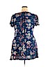 Xhilaration 100% Rayon Blue Casual Dress Size XXL - photo 2