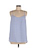 Ann Taylor LOFT 100% Polyester Purple Sleeveless Blouse Size M - photo 1