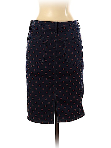 Pilcro and The Letterpress Denim Skirt (view 2)