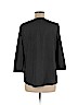 212 Collection 100% Polyester Black 3/4 Sleeve Blouse Size M - photo 2