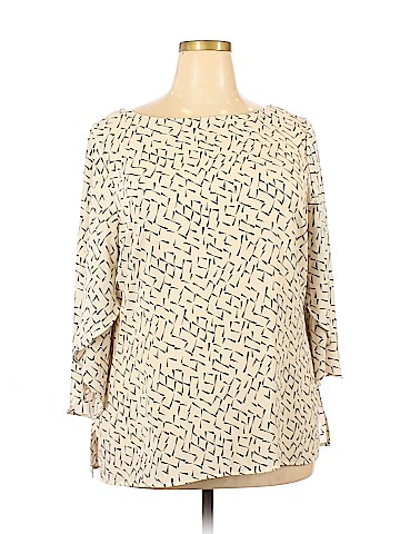 Banana Republic Factory Store 3/4 Sleeve Blouse (view 1)