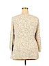 Banana Republic Factory Store Tan 3/4 Sleeve Blouse Size XL - photo 2