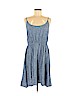 Gap 100% Rayon Blue Casual Dress Size L - photo 1