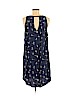 Gap 100% Rayon Blue Casual Dress Size L - photo 2