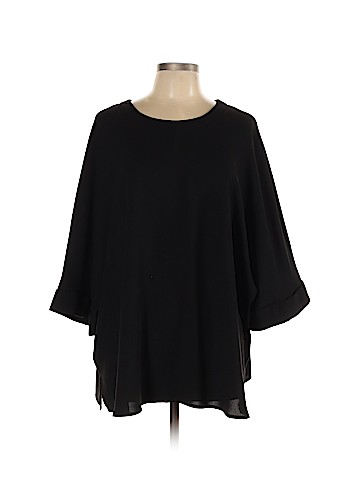 Anne Klein Short Sleeve Blouse (view 1)