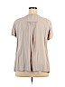 Andree 100% Rayon Gray Short Sleeve Blouse Size 2X - photo 2