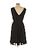 Vera Wang 100% Polyester Black Cocktail Dress Size 10 - photo 2