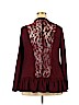 Suzanne Betro Burgundy Cardigan Size XL - photo 2