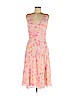 Maggy London 100% Silk Pink Casual Dress Size 8 - photo 1