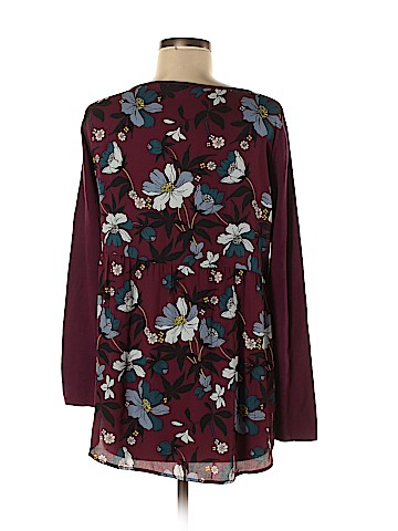 Ann Taylor LOFT Long Sleeve Blouse (view 2)