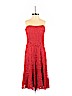 ABS Allen Schwartz 100% Polyester Red Cocktail Dress Size 6 - photo 1