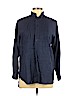 Assorted Brands 100% Linen Blue Long Sleeve Blouse Size EU 42 / US 12 - photo 1