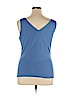 Boutique Essentials Blue Sleeveless Top Size XL - photo 2
