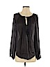Calypso St. Barth Black Long Sleeve Blouse Size S - photo 1