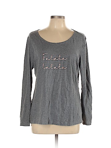 Ann Taylor LOFT Outlet Long Sleeve T-Shirt (view 1)