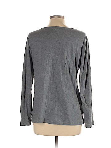 Ann Taylor LOFT Outlet Long Sleeve T-Shirt (view 2)