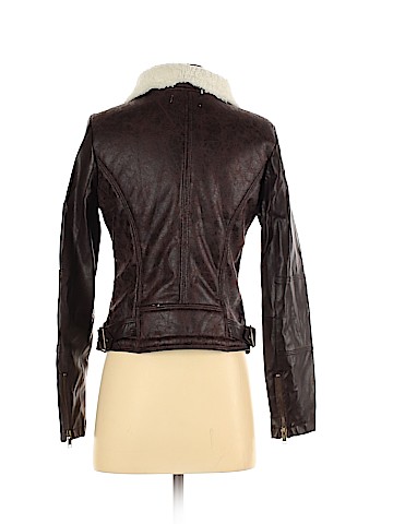 Charlotte Russe Faux Leather Jacket (view 2)
