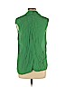CAbi Green Sleeveless Silk Top Size L - photo 2
