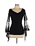 Lucky Black Long Sleeve Top Size L - photo 1