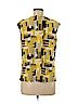 Kasper Yellow Sleeveless Top Size M - photo 2