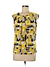 Kasper Yellow Sleeveless Top Size M - photo 1