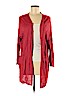 Longchamp Red Silk Cardigan Size L - photo 1