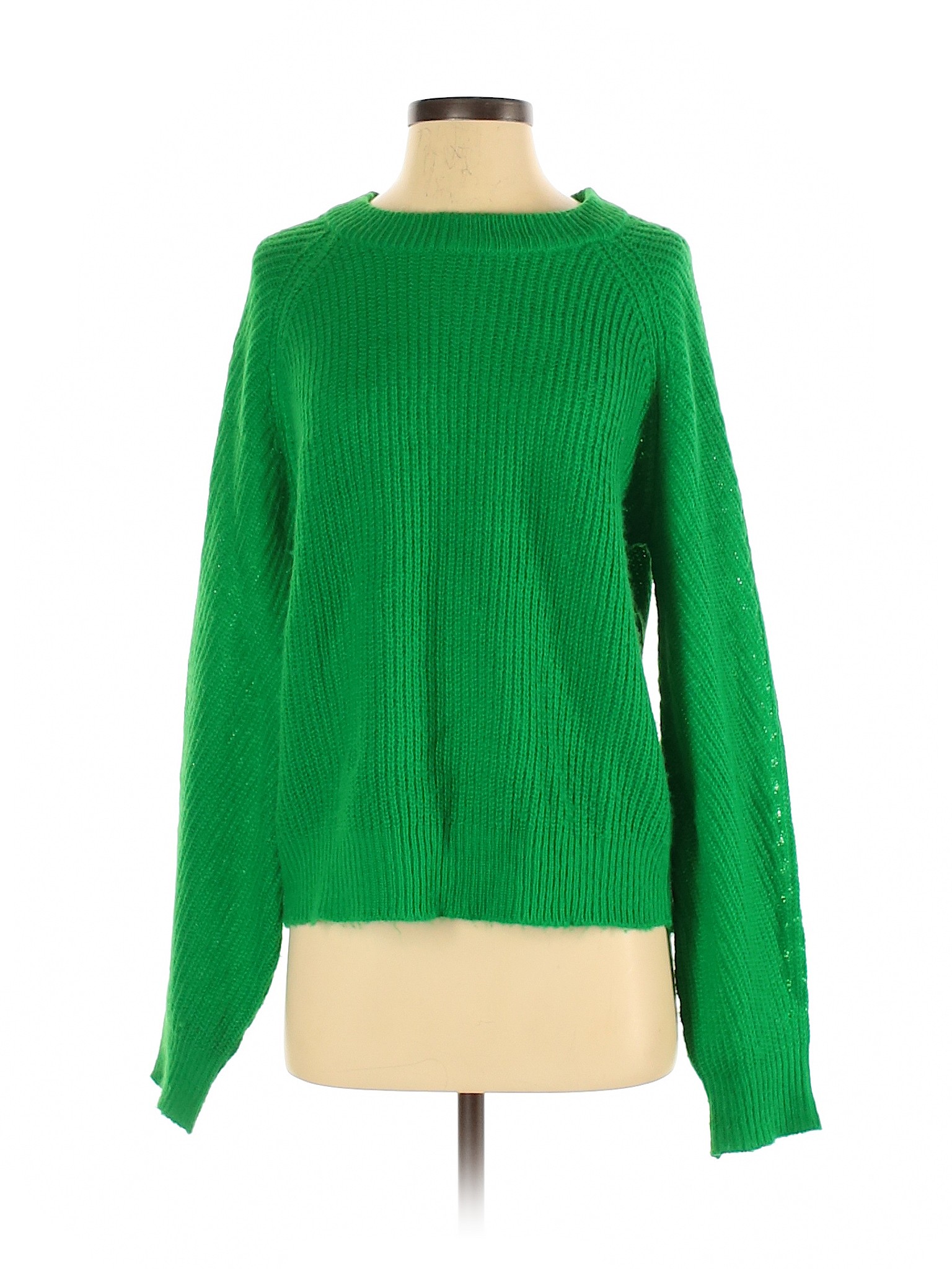 H&M Women Green Pullover Sweater S Petites | eBay