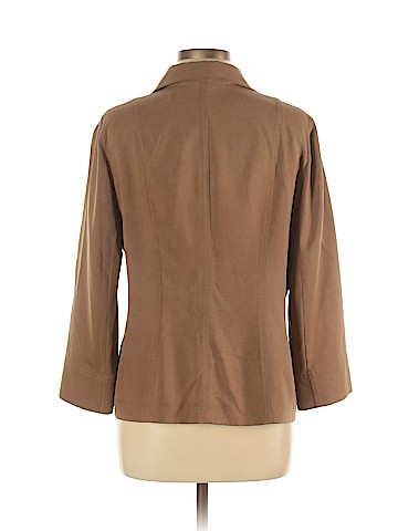 Ellen Tracy Long Sleeve Silk Top (view 2)